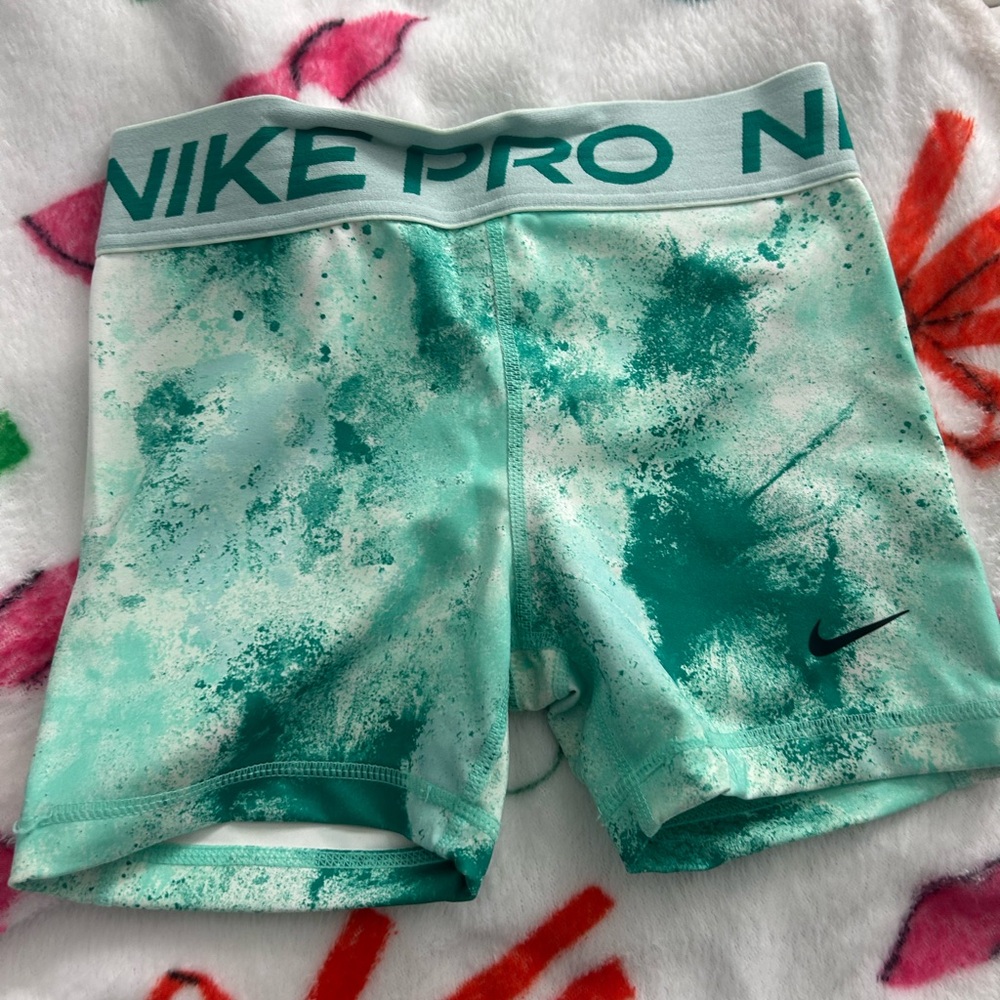 Nike Green Athletic Shorts